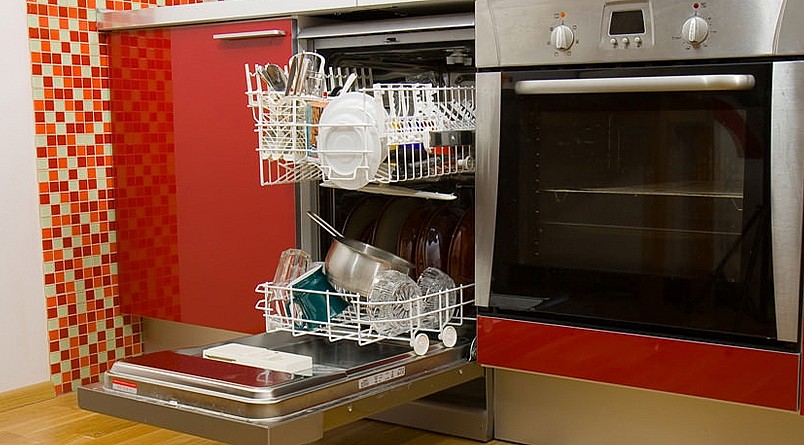 Компактная встраиваемая посудомоечная машина