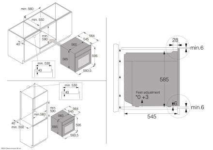 Электрический духовой шкаф Asko OCM56BGH Электрический духовой шкаф Asko OCM56BGH