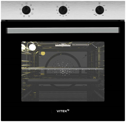 Электрический духовой шкаф Vitek VEO 6380 IX, нержавеющая сталь Электрический духовой шкаф Vitek VEO 6380 IX, нержавеющая сталь