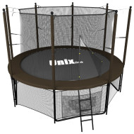 Каркасный батут Unix Line 8 ft inside black/brown Каркасный батут Unix Line 8 ft inside black/brown