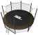 Каркасный батут Unix Line 8 ft inside black/brown Каркасный батут Unix Line 8 ft inside black/brown