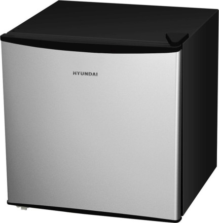 Холодильник Hyundai CO0502 серебристый/черный Холодильник Hyundai CO0502 серебристый/черный