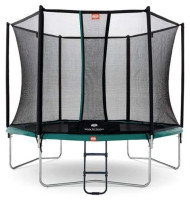 Каркасный батут Berg Talent + Safety Net Comfort 240 с лестницей 240х240х210 см