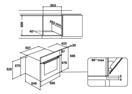 Духовой шкаф Indesit IFW 3844 JP IX