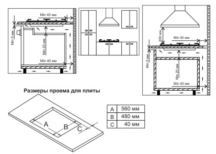 Газовая варочная панель De luxe GG4 750229F-TC-150