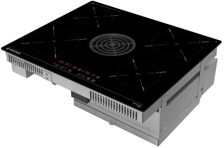 Индукционная варочная панель со встроенной вытяжкой Meferi XSMART60BK POWER Индукционная варочная панель со встроенной вытяжкой Meferi XSMART60BK POWER