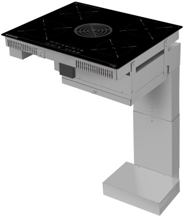 Индукционная варочная панель со встроенной вытяжкой Meferi XSMART60BK POWER Индукционная варочная панель со встроенной вытяжкой Meferi XSMART60BK POWER