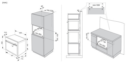 Электрический духовой шкаф Asko OCM64BSH