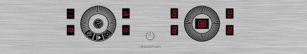 Встраиваемая индукционная варочная панель Korting HIB 64870 BS Smart