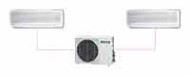 Мульти сплит-система Toshiba RAS-10YKH-EX2/RAS-M18SAH-E Мульти сплит-система Toshiba RAS-10YKH-EX2/RAS-M18SAH-E