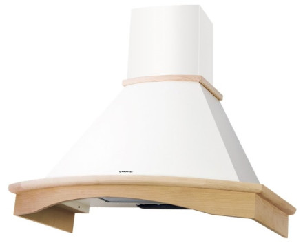 Каминная вытяжка MAUNFELD Gretta 90 белый/дерево