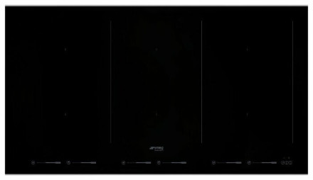 Индукционная варочная панель smeg SIM693WLDX Индукционная варочная панель smeg SIM693WLDX