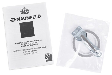 Индукционная варочная панель MAUNFELD MVI45.3HZ.3BT-BK Индукционная варочная панель MAUNFELD MVI45.3HZ.3BT-BK