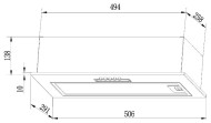 Встраиваемая вытяжка LEX GS BLOC Light 600 WH Встраиваемая вытяжка LEX GS BLOC Light 600 WH