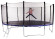 Каркасный батут Funfit 490 см 490х490х270 см Каркасный батут Funfit 490 см 490х490х270 см