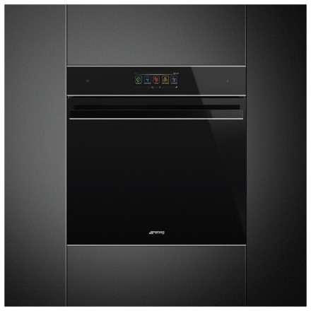 Электрический духовой шкаф smeg SFP6606WSPNX Электрический духовой шкаф smeg SFP6606WSPNX