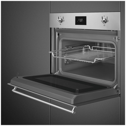 Встраиваемая микроволновая печь СВЧ Smeg SO4301M0X Встраиваемая микроволновая печь СВЧ Smeg SO4301M0X