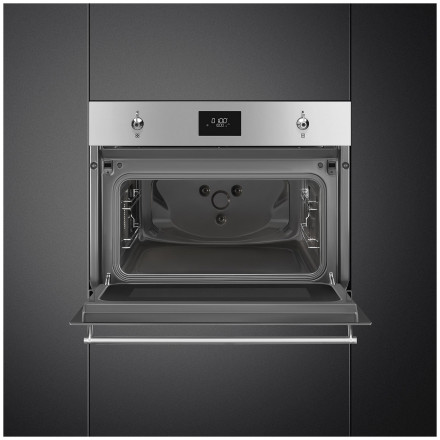 Встраиваемая микроволновая печь СВЧ Smeg SO4301M0X Встраиваемая микроволновая печь СВЧ Smeg SO4301M0X
