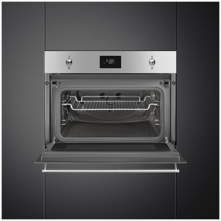 Встраиваемая микроволновая печь СВЧ Smeg SO4301M0X Встраиваемая микроволновая печь СВЧ Smeg SO4301M0X