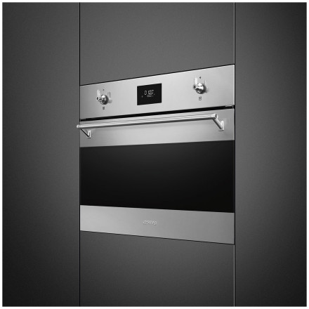 Встраиваемая микроволновая печь СВЧ Smeg SO4301M0X Встраиваемая микроволновая печь СВЧ Smeg SO4301M0X