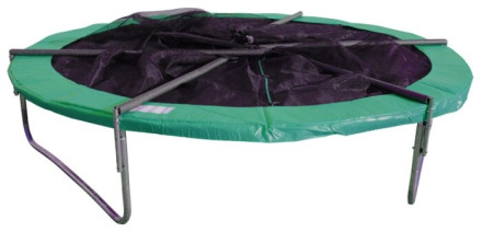 Каркасный батут DFC Jump 14ft складной c сеткой 427х427х265 см Каркасный батут DFC Jump 14ft складной c сеткой 427х427х265 см