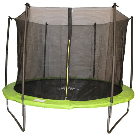 Каркасный батут DFC Jump 14ft складной c сеткой 427х427х265 см Каркасный батут DFC Jump 14ft складной c сеткой 427х427х265 см