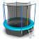 Каркасный батут EVO Jump Internal 12ft Wave морская волна с внутренней сеткой, лестницей и нижней се Каркасный батут EVO Jump Internal 12ft Wave морская волна с внутренней сеткой, лестницей и нижней се
