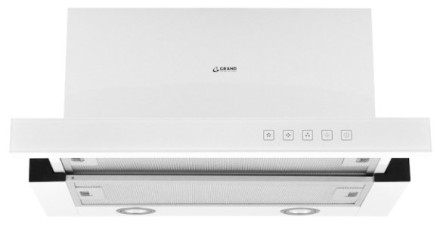 Встраиваемая вытяжка GRAND Toledo sensor 60 WH Встраиваемая вытяжка GRAND Toledo sensor 60 WH