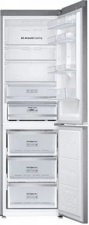 Холодильник Samsung RB38J7810SR нержавеющая сталь