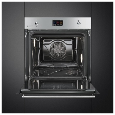Электрический духовой шкаф smeg SFP6303WTPX
