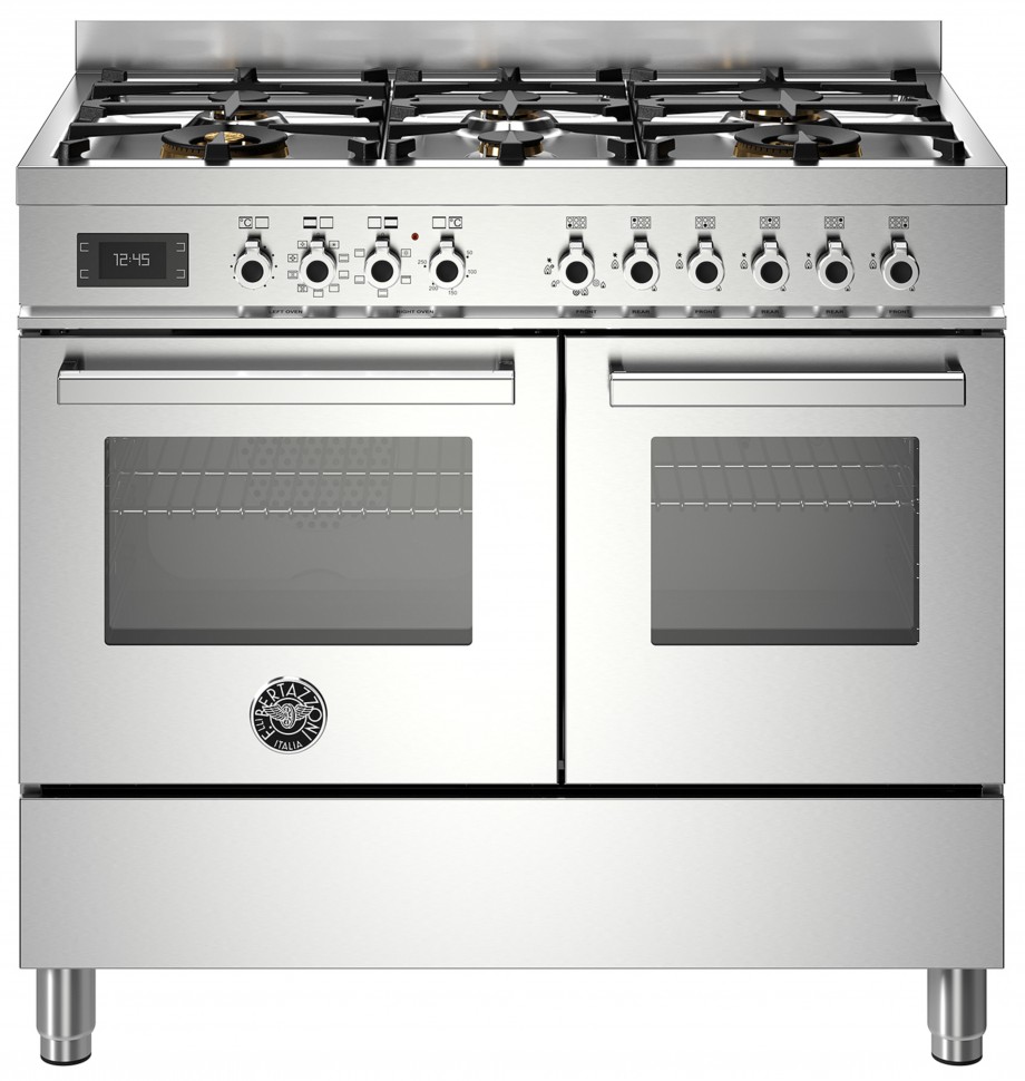 Комбинированная плита Bertazzoni h36 6 MFE CR