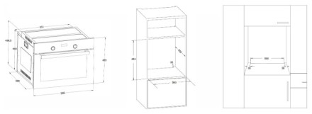 Электрический духовой шкаф Simfer B5EB15001 Электрический духовой шкаф Simfer B5EB15001