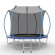 Каркасный батут EVO Jump 8FT Internal 244х244х210 см - синий Каркасный батут EVO Jump 8FT Internal 244х244х210 см - синий