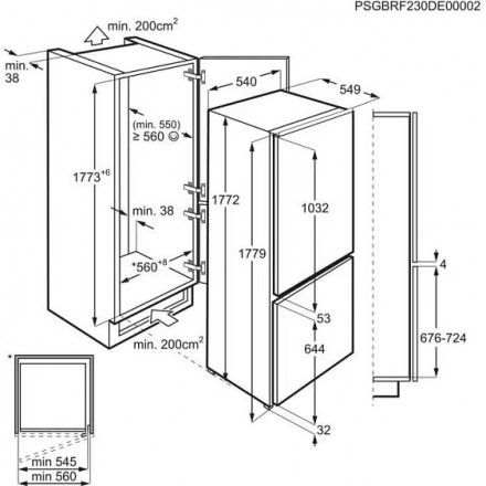 Холодильник ELECTROLUX ENT8TE18S3 Холодильник ELECTROLUX ENT8TE18S3