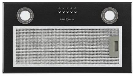 Встраиваемая вытяжка Krona Ambra 600 Black PB