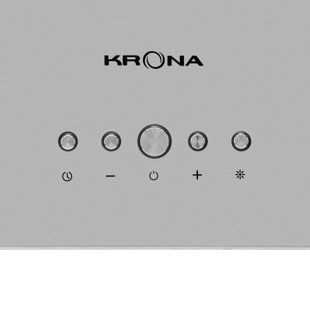 Каминная вытяжка Krona Dita R 400 inox PB
