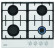 Газовая варочная панель Simfer H60H40C400 Газовая варочная панель Simfer H60H40C400