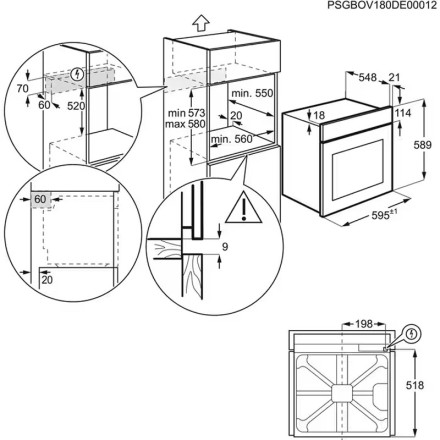 Электрический духовой шкаф Electrolux EOF6P76BZ Электрический духовой шкаф Electrolux EOF6P76BZ