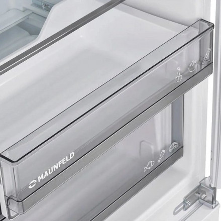 Холодильник MAUNFELD MBF177NFFWGR Inverter
