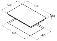 Индукционная варочная панель CATA I 6104 BK Индукционная варочная панель CATA I 6104 BK