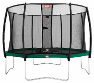 Каркасный батут Berg Champion + Safety Net Deluxe 430 430х430х275 см