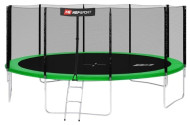 Каркасный батут Hop-Sport 16ft с внешней сетью 488х488 см