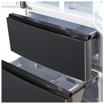 Холодильник Ginzzu NFK-470 Dark gray Холодильник Ginzzu NFK-470 Dark gray