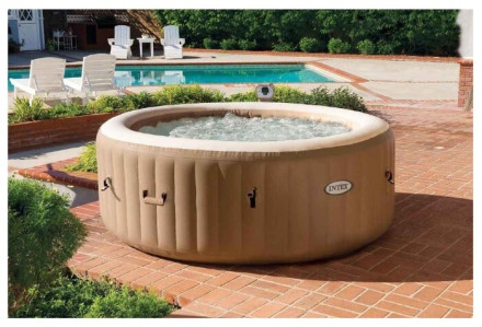 СПА бассейн Intex PureSpa Bubble Massage 28474 196х71см