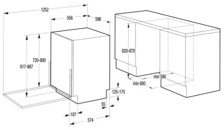 Посудомоечная машина Gorenje GV66260