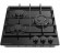 Встраиваемая газовая варочная панель Meferi MGH453BK Glass Power Встраиваемая газовая варочная панель Meferi MGH453BK Glass Power