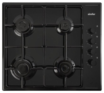 Газовая варочная панель Simfer H60Q40B400 Газовая варочная панель Simfer H60Q40B400