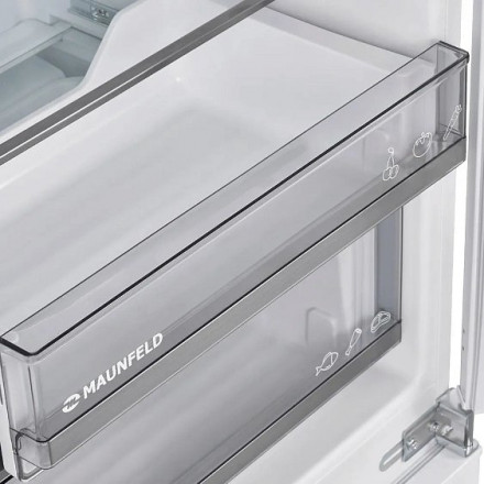 Холодильник MAUNFELD MBF177NFWHGR Inverter Холодильник MAUNFELD MBF177NFWHGR Inverter