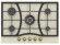 Газовая варочная панель Kuppersberg FS 910 C Bronze