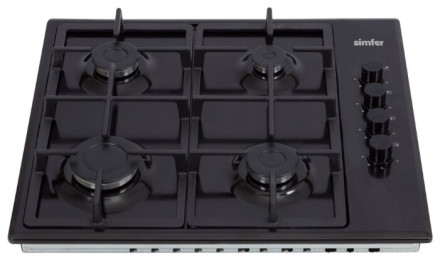 Газовая варочная панель Simfer H60Q40B412 Газовая варочная панель Simfer H60Q40B412